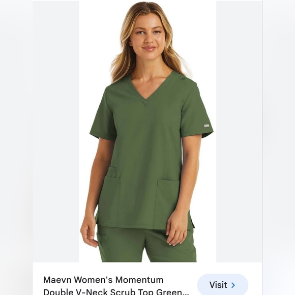 Maevn Momentum Scrub Set | Large | Olive - Picture 1 of 5